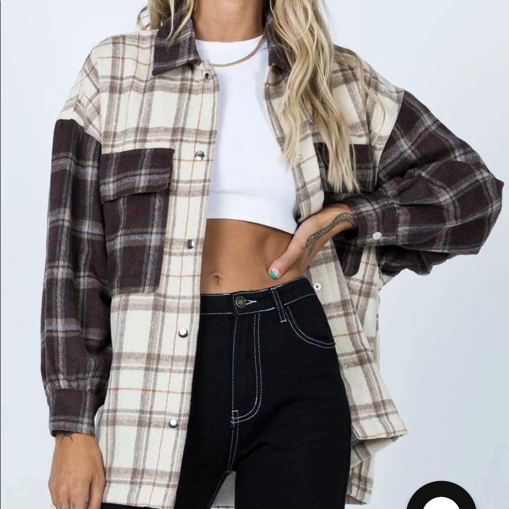 Princess Polly Myley Jacket Brown